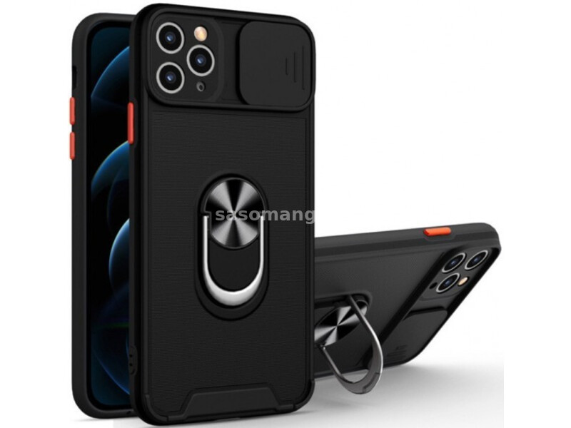 MCTR8-IPHONE 13 Mini Futrola Magnetic Defender Silicone Black