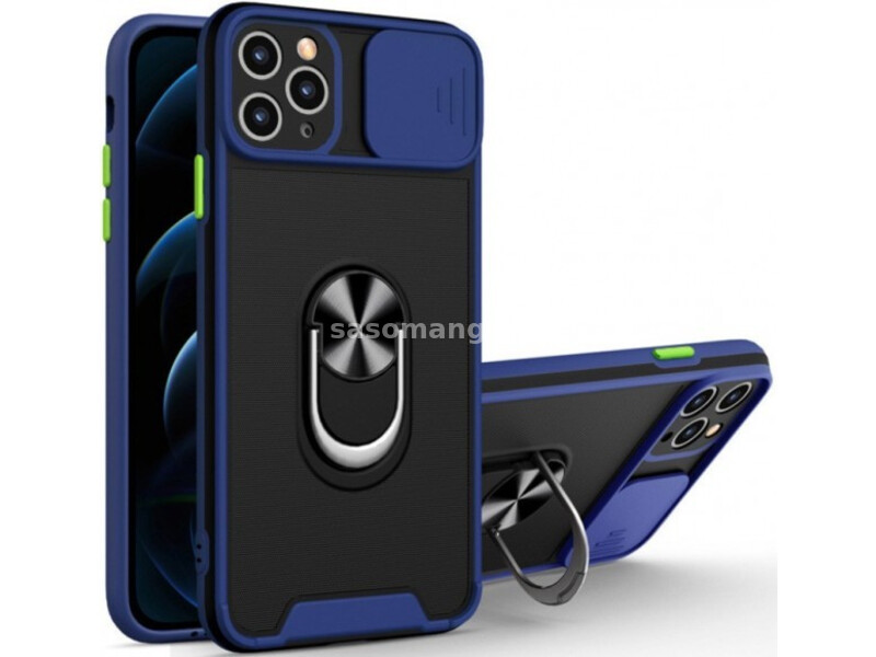 MCTR8-IPHONE 13 Mini Futrola Magnetic Defender Silicone Blue