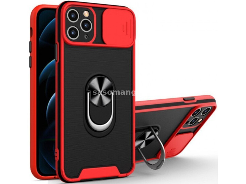MCTR8-SAMSUNG A52 Futrola Magnetic Defender Silicone Red