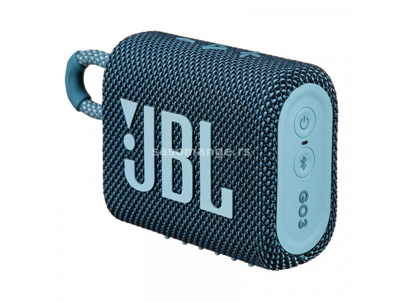 JBL bluetooth zvucnik GO3 IP67 vodootporan plavi