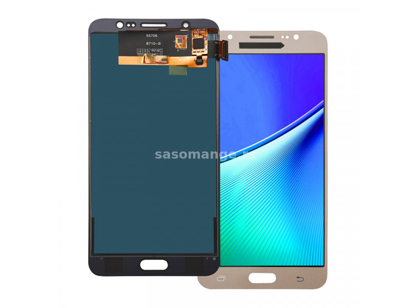 LCD za Samsung J710 + Touch Screen (OLED) zlatni NO LOGO