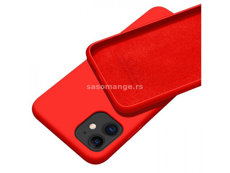 MCTK5-IPHONE XS Max Futrola Soft Silicone Red