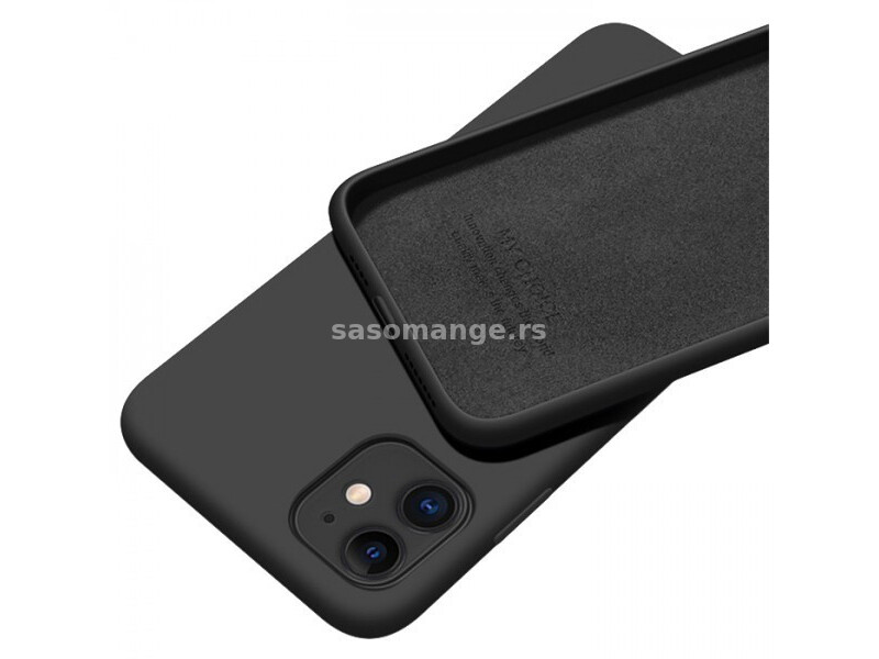 MCTK5-IPHONE XS Max Futrola Soft Silicone Black