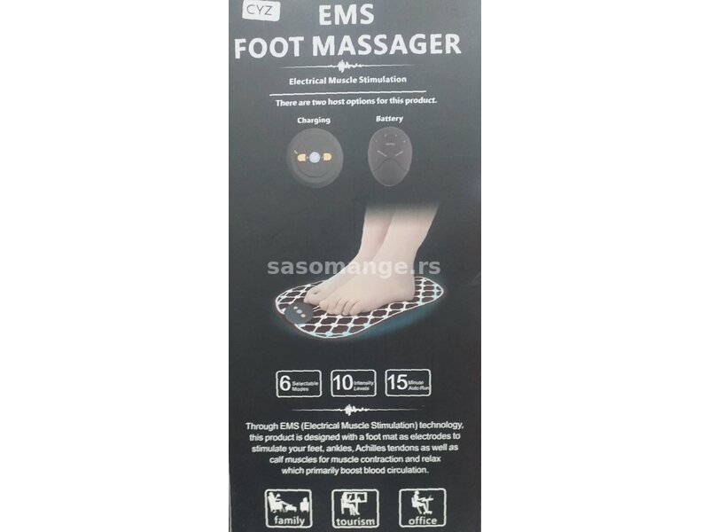 Masazer za stopala EMS Foot massager