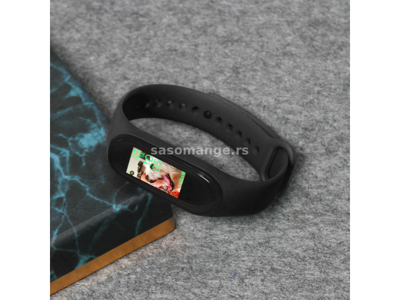 Narukvica za smart watch Xiaomi Mi Band M3/M4 crna