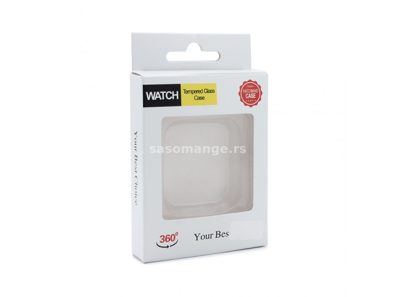 Tempered glass case za iWatch 38mm pink