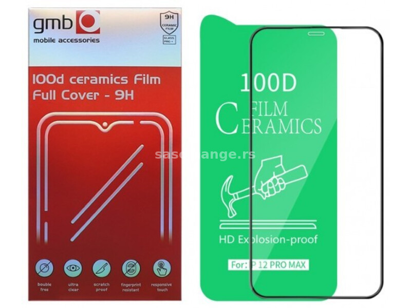 MSF-IPHONE-XS MAX/11 PRO MAX 100D Ceramics Film, Full Cover-9H, zastitna folija za IPHONE XS MAX/11