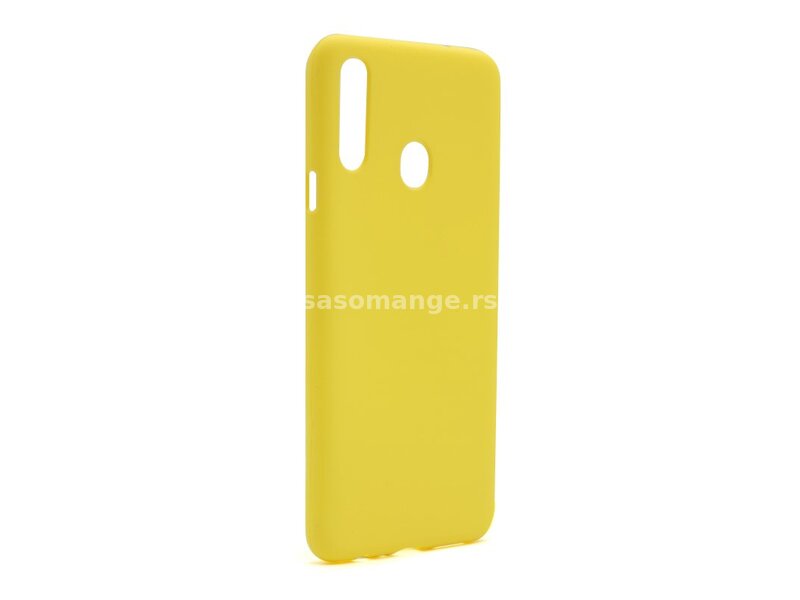 Futrola za Samsung Galaxy A20s leđa Gentle color - žuta