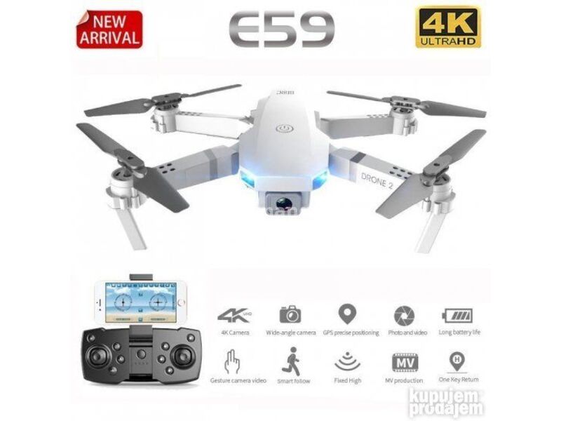 Dron 4K Kamera Dron E59 Dron