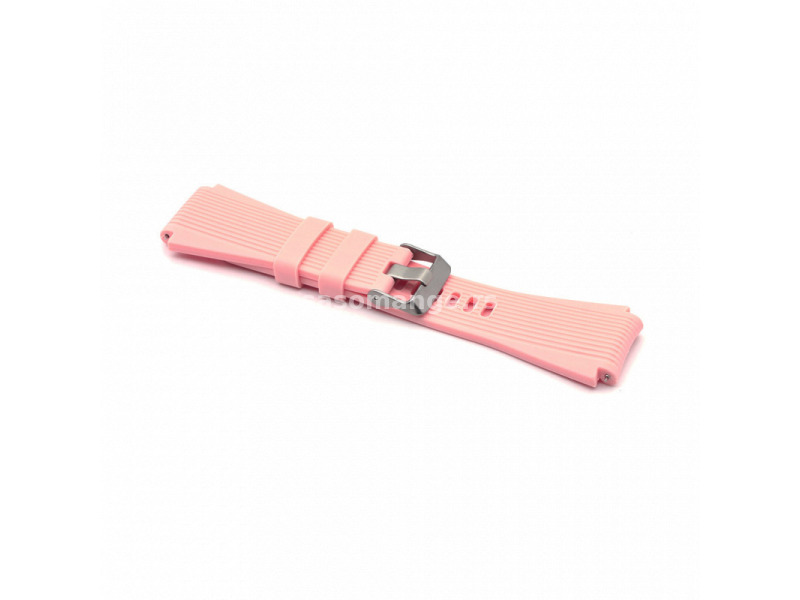 Narukvica relief za smart watch 22mm roze