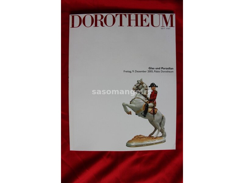 Aukcioni katalog Dorotheum, Glas und Porzellan, 9.12.2005.