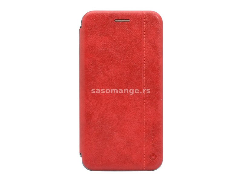 Futrola maska za Samsung Galaxy A02s Teracell Leather crvena