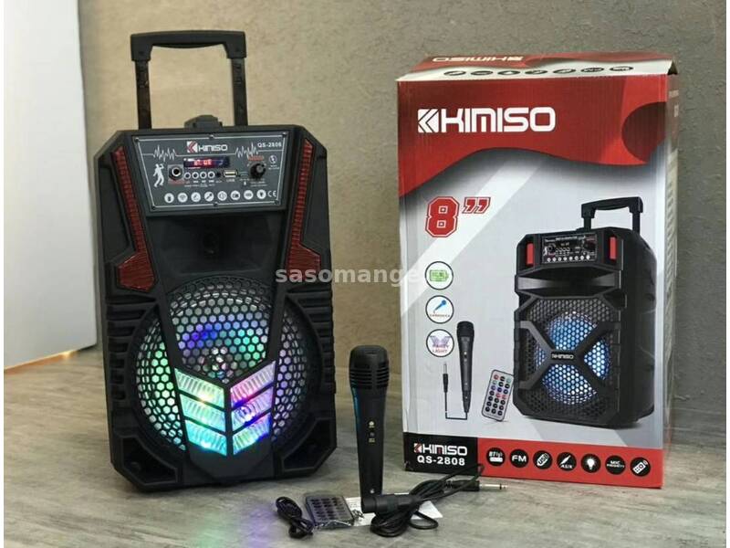 Prenosivi blutut karaoke zvučnik - Bleutooth Kimiso 2802