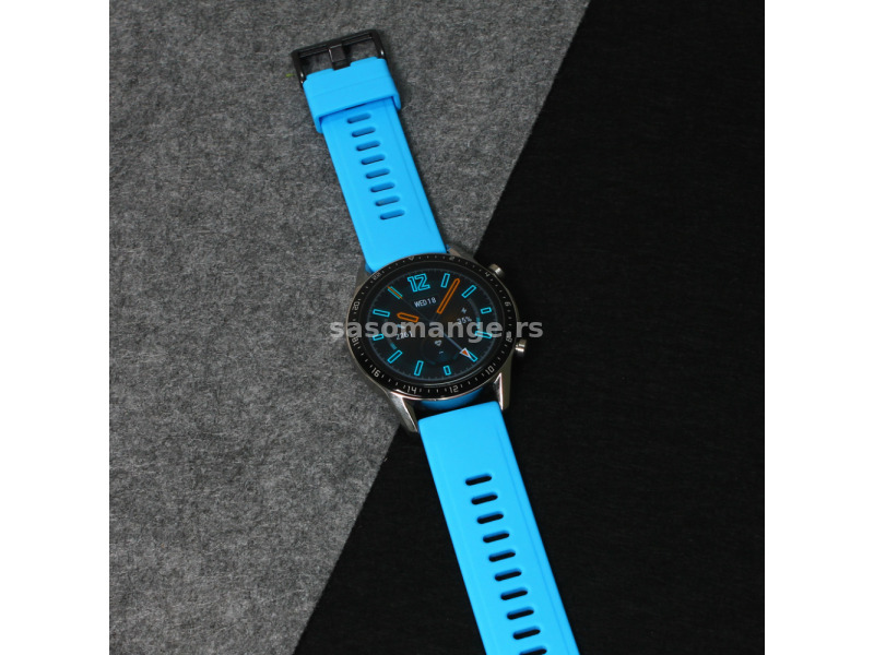 Narukvica trendy za smart watch 22mm plava