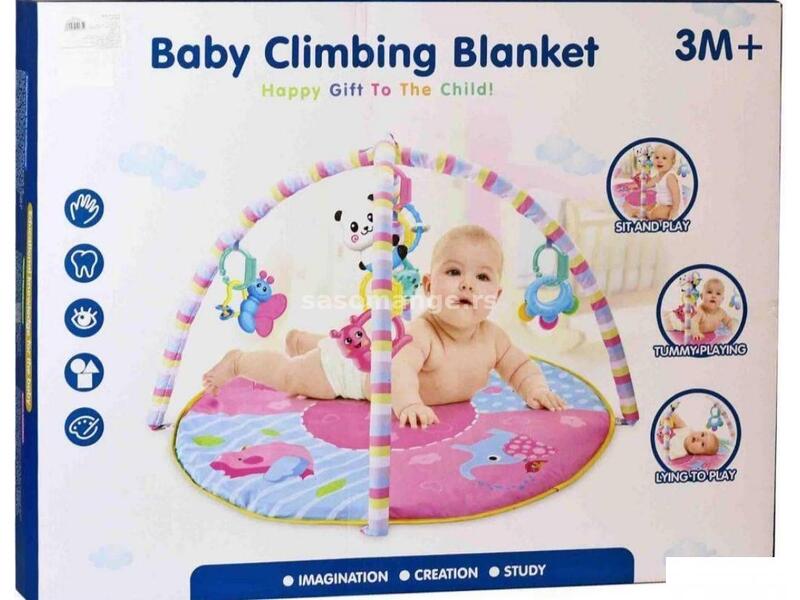 Bebi gimnastika-Climbing blanket