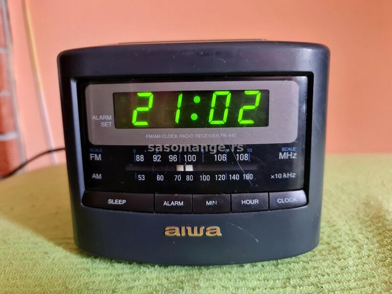 AIWA FR-A45 - stoni radio budilnik na struju