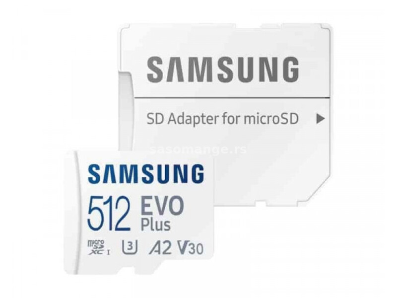 SAMSUNG EVO PLUS MicroSD Card 512GB class 10 + Adapter MB-MC512KA