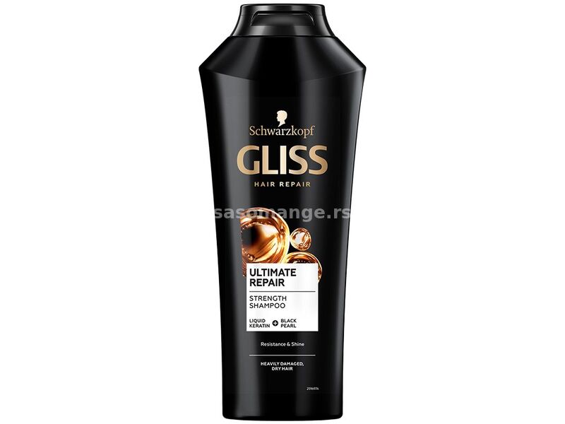 GLISS Šampon za kosu Ultimate repair/ 400 ml