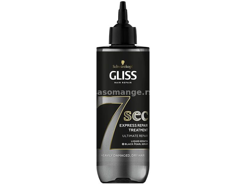 GLISS Tretman za kosu 7 seconds Ultimate repair/ 200 ml