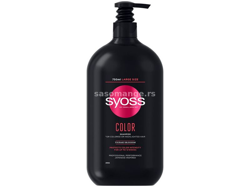 SYOSS Šampon za kosu sa pumpicom Color/ 750 ml