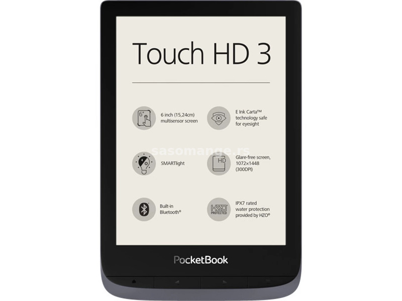 POCKETBOOK Touch HD3 6" 16GB Black-Gray