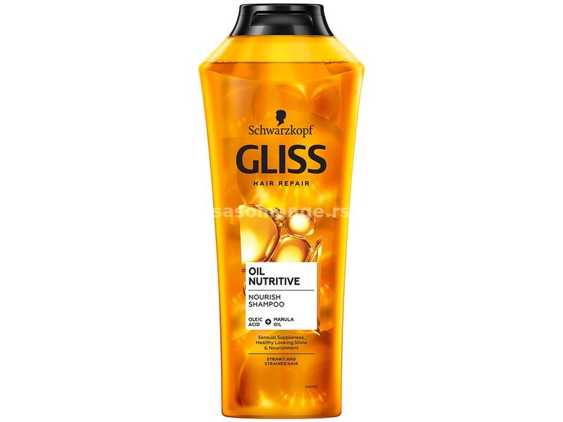 GLISS Šampon za kosu Oil nutritive/ 400 ml