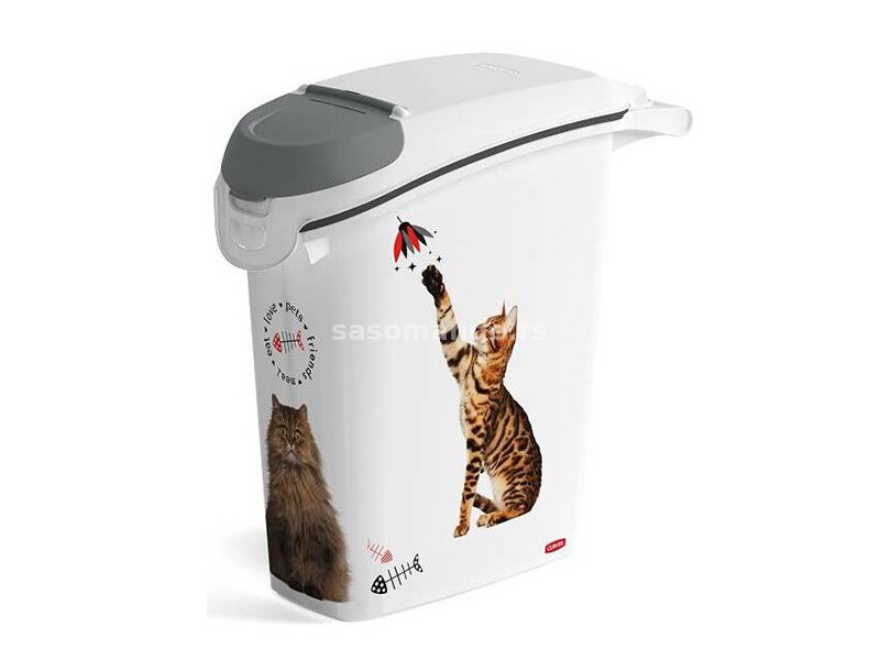 Kutija za hranu za kućne ljubimce (10kg) 23l mačka