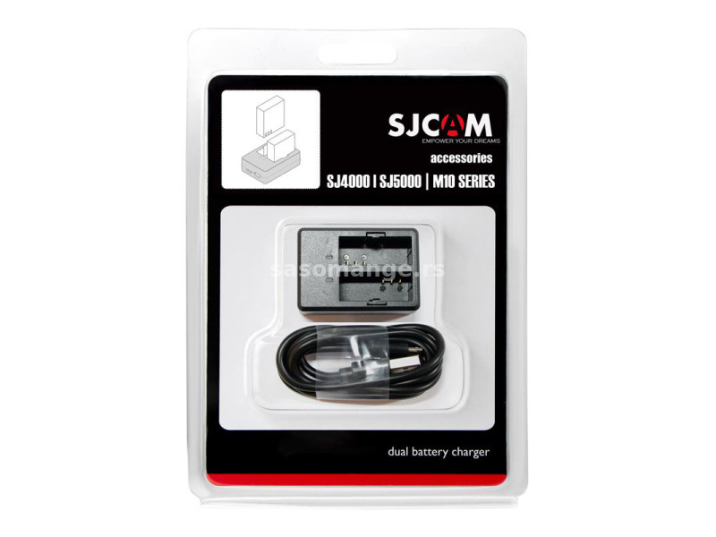 Dual charger za SJCAM SJ10 PRO