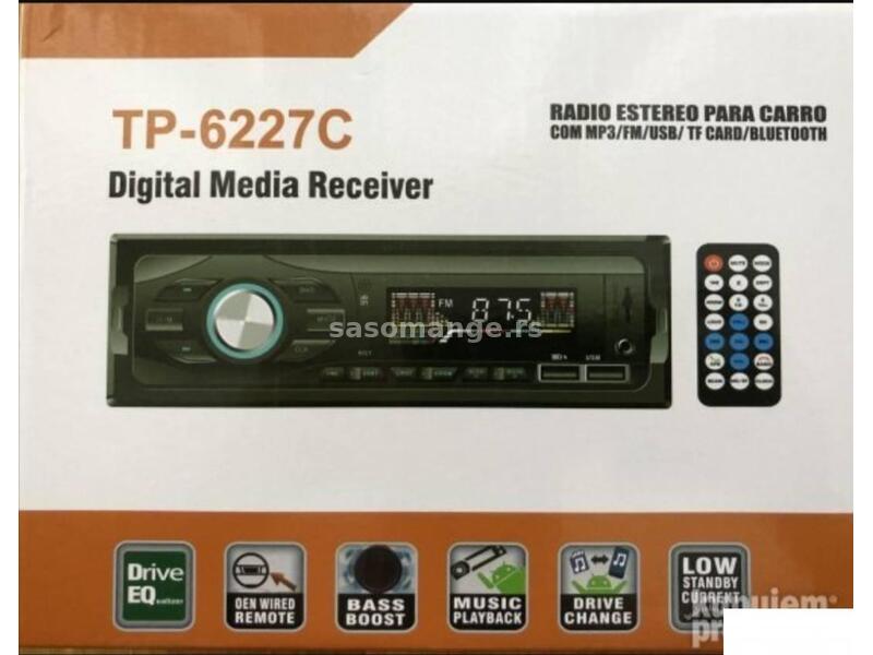 Mp3 radio za automobile, USB-punjac SD-BT TP-6227C