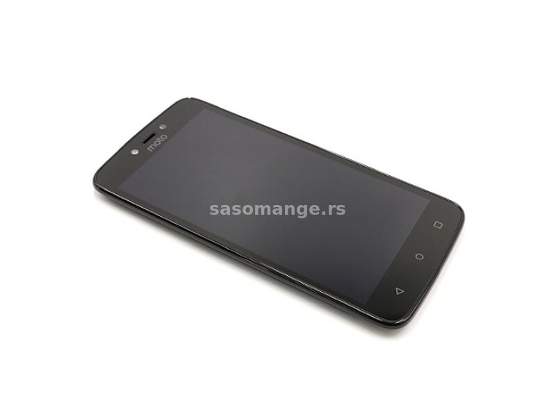LCD za Motorola Moto C Plus + touchscreen + frame black