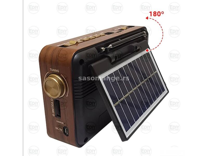 Solarni Bluetooth radio Cmik MK-193BT