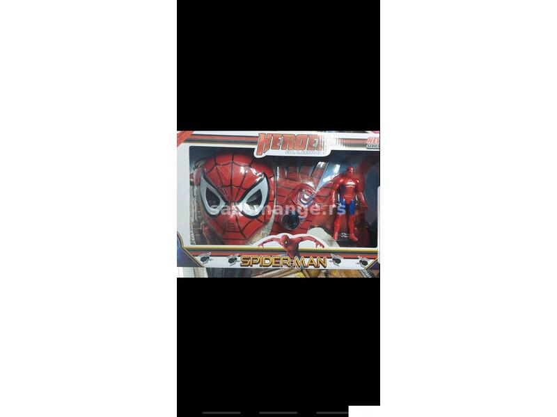 Spiderman set maska rukavica igracka