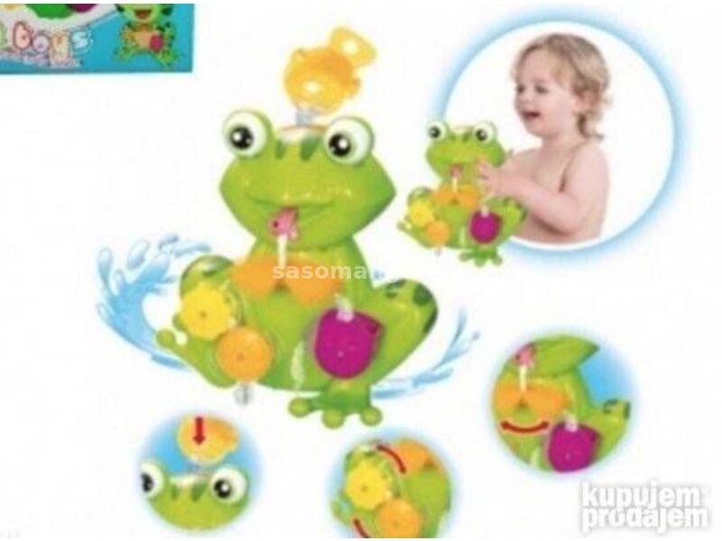 Žaba vodopad za kupanje beba