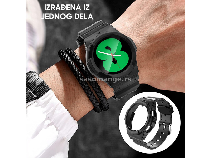 Narukvica protect za smart watch Samsung 4, 5 22mm crna