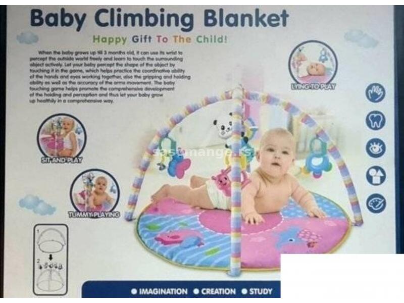 Baby climbing blanket -&nbsp;teretana za bebe