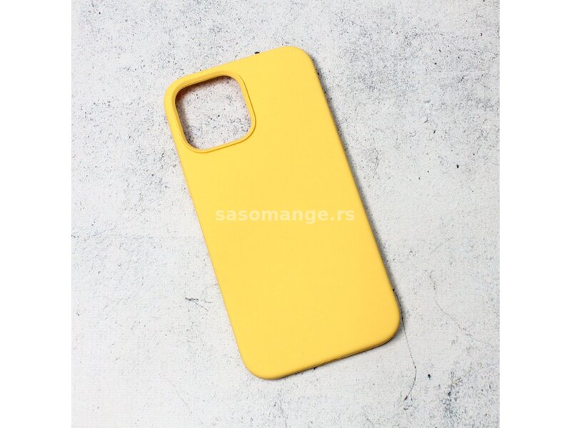Futrola maska za iPhone 13 Pro Max leđa Summer color - žuta