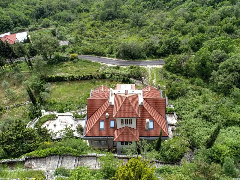 Prostrana vila na prestižnoj Budvanskoj rivijeri iznad Svetog Stefana