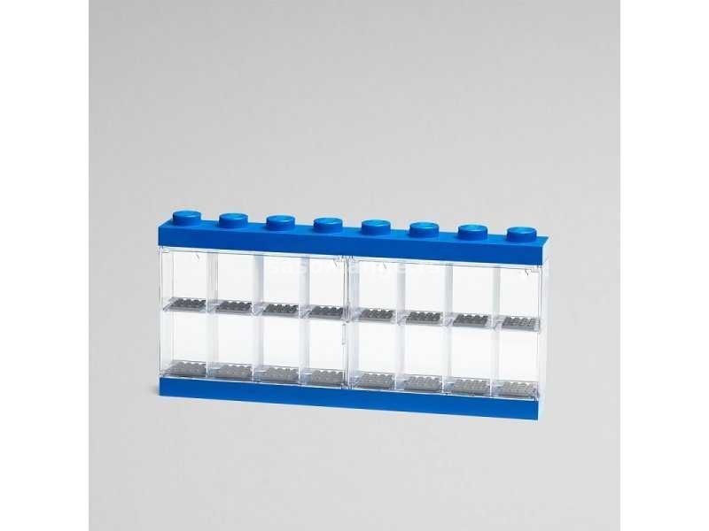 LEGO 40660005 Izložbena polica za 16 minifigura - plava