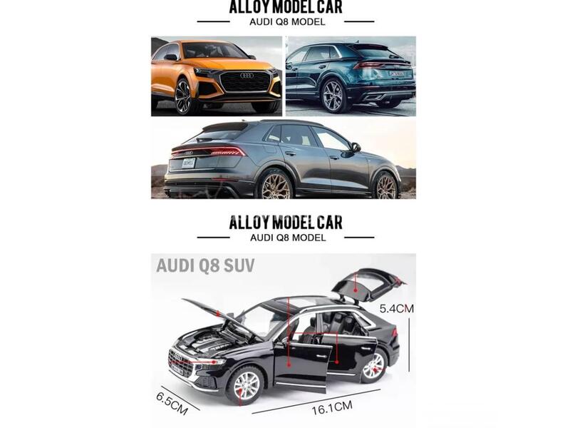 Audi Q8 metalni muzički crni