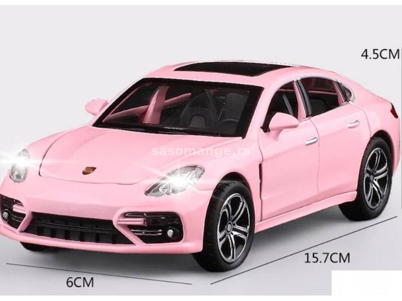 Porsche panamera metalni muzički roze