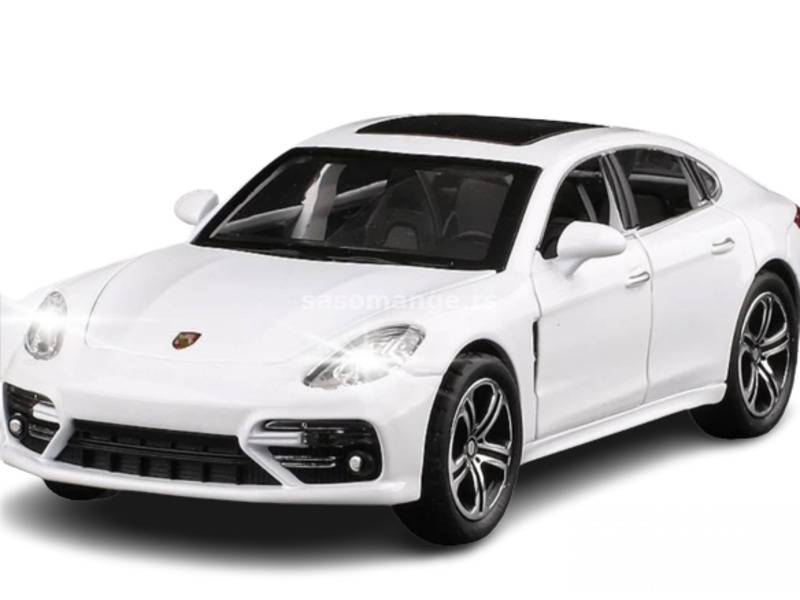 Porsche panamera metalni muzički beli