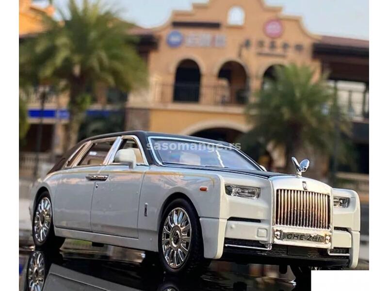 Rolls-Royce phantom metalni muzički beli