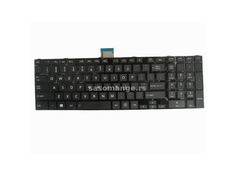 Tastatura za laptop Toshiba Satellite C850 C850D C855 C855D sa ramom