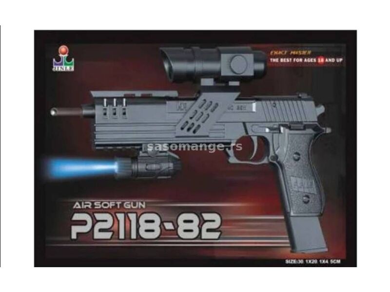 Pištolj na metkiće Airsoft gun P2118-82