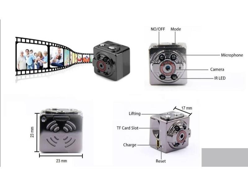 Mini špijunska kamera model SQ8 Sigurnosna zaštitna kamera