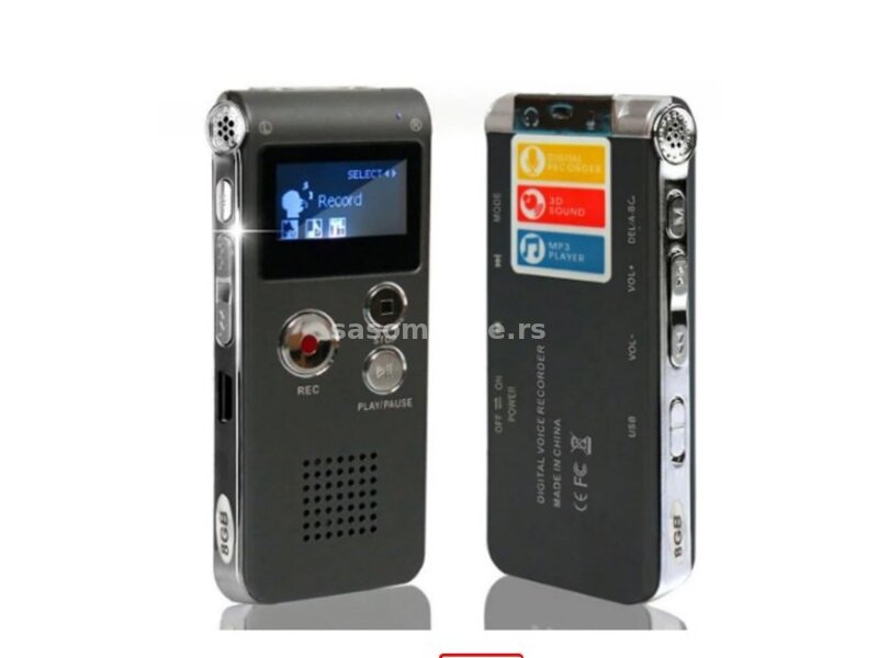 VM85 High Quality Digital Voice Recorder 8GB Mini USB Flash