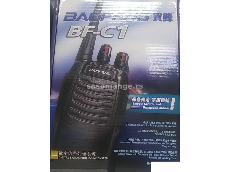BAOFENG BF-C1/baofeng toki voki/set 2 kom