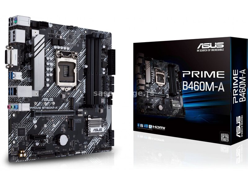ASUS B460M-A + Intel Core i5 10400F 4.3Ghz novo rezervisano