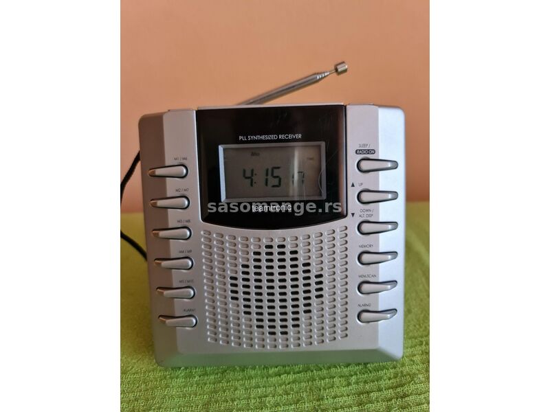 TEAMTRONIC 89521 - radio sa satom i alarmom