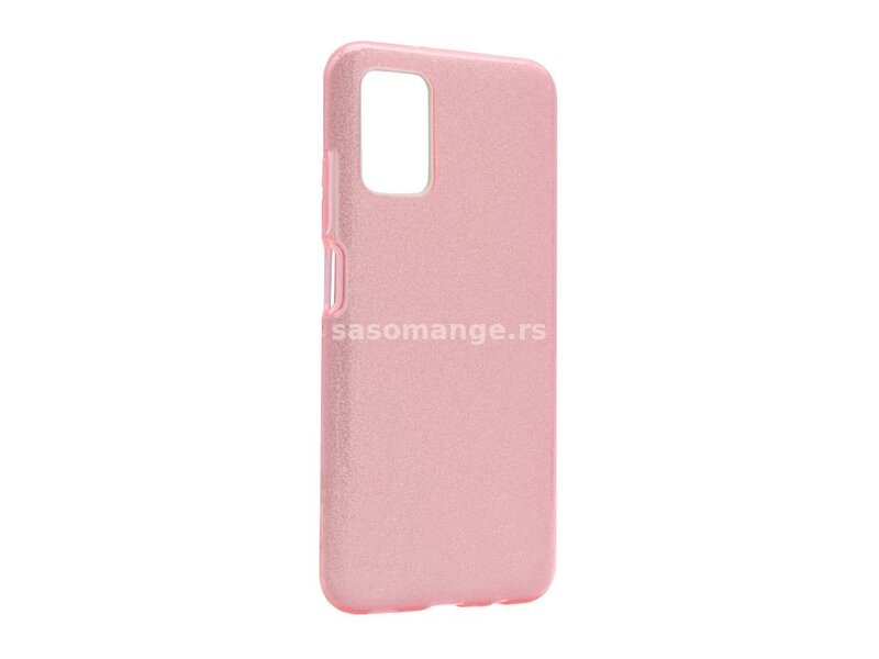 Futrola za Samsung A02s/A03s Glitter show yourself roza